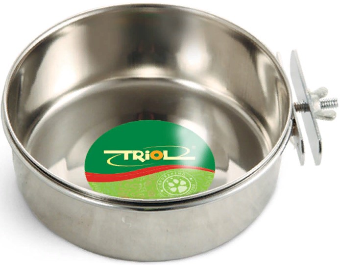 Миска металлическая с винтовым креплением, 0,15л