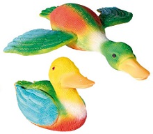 Игрушка "Утка" 30см, пищащая, латекс