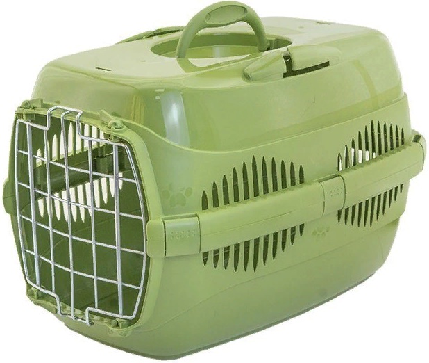 Переноска для животных "Спутник-2" с мет.двер (до12кг) 33*49*32см