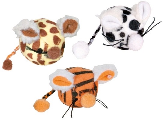 Плюшевая игрушка для кошки 4,5см