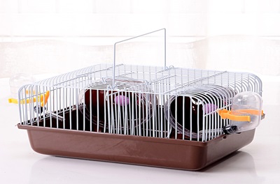 Клетка-переноска д/хомяков укомплектов. с перегородкой 