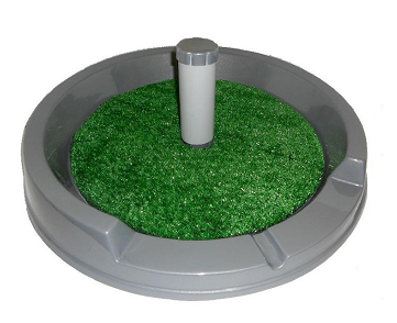 Туалет со столбиком круглый  для собак мелких пород Д-500