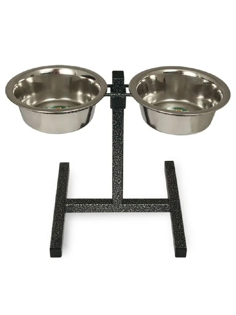 Стойка с мисками 2х2,6л Triol