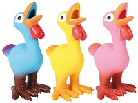Игрушка Петух, поющий, 14см, латекс, 35267