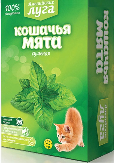 Альпийские Луга Кошачья мята сушеная 20г