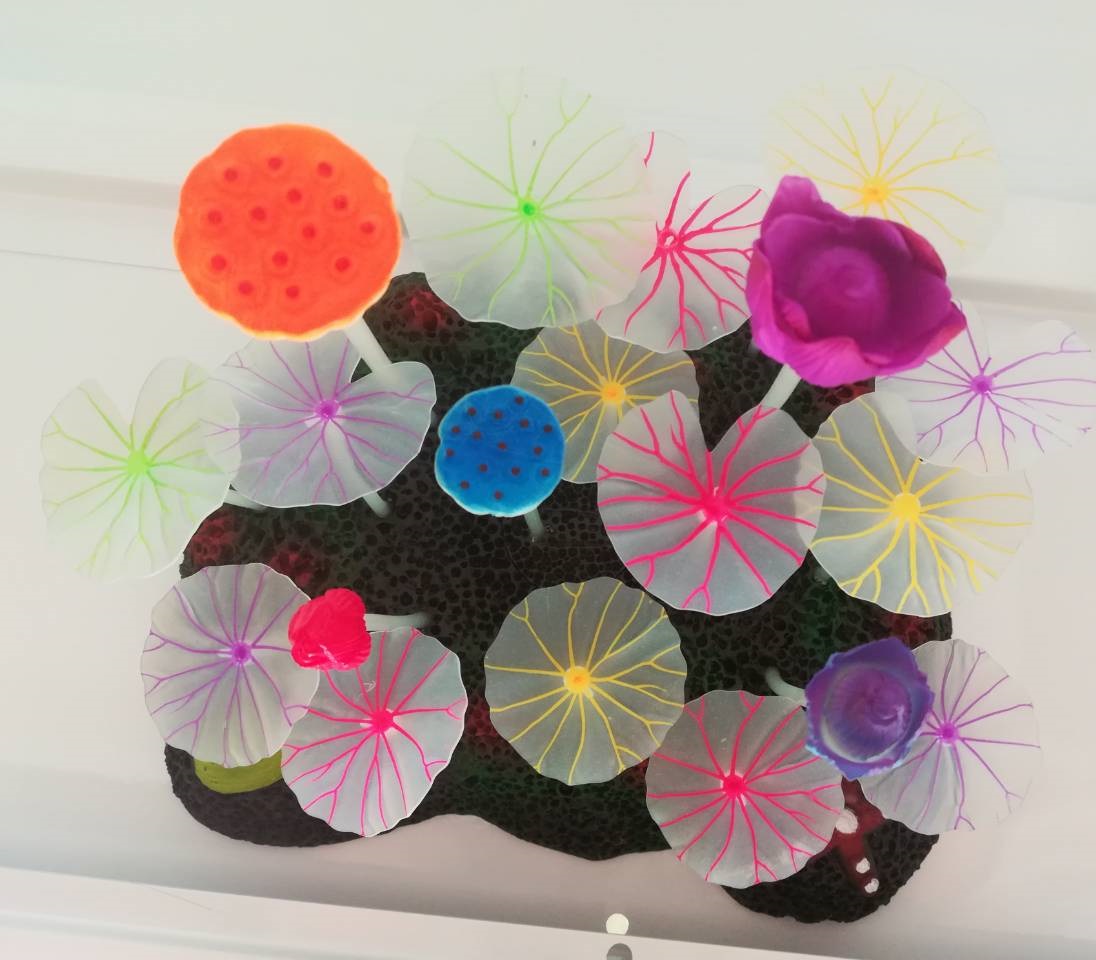 Аквадекор Грибы светящаяся 21,5*16см