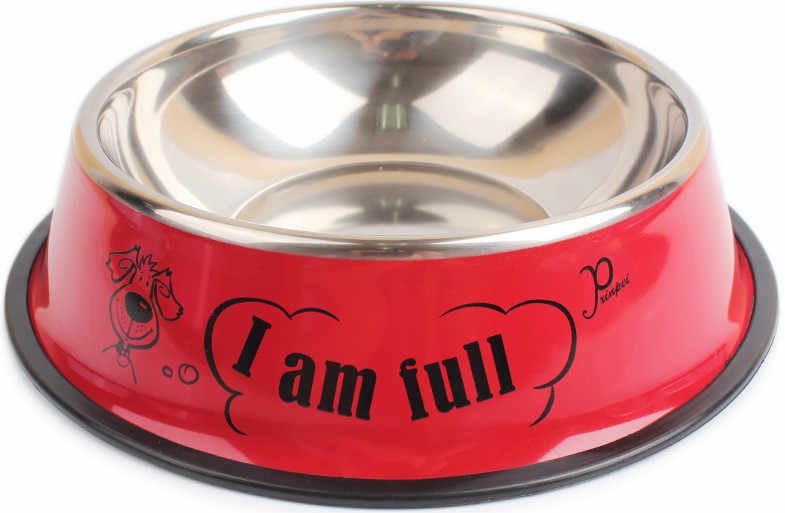 Миска для животных "Надписи" 22cm