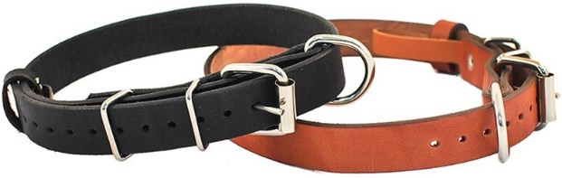 Ошейник "Kenner Einer" однослойный 20мм, обхват 35-45см черный/коричневый