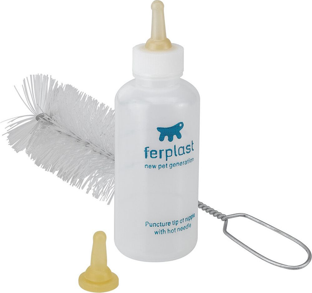 Бутылка с соской и ершиком (маленькая)