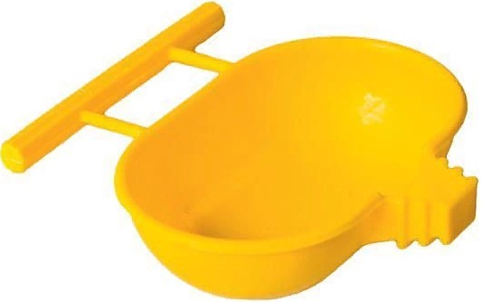 Кормушка для птиц, овальная (крепеж верт. и гориз. прутья)