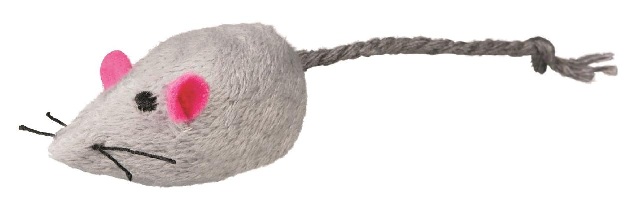 Игрушка для кошек "Мягкая мышка", плюш