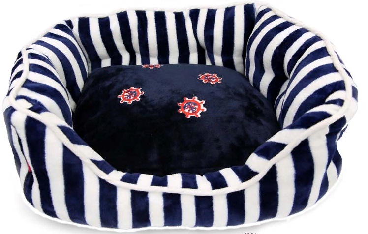 Лежак "Морской" синий S