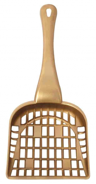 Совок для кошачьего туалета с крупной ячейкой, 260х105х55мм