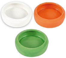 Миска керамическая для кролика, 400мл, ⌀13см