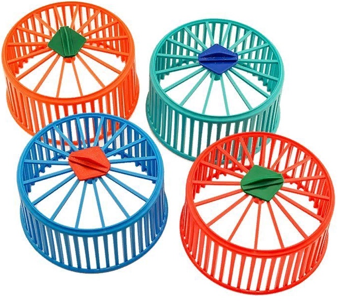 Колесо для грызунов D150, на барашке (пластик)