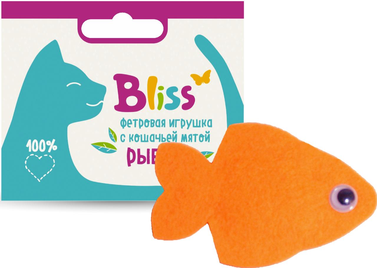 Игрушка Bliss с кошачей мятой Рыбка