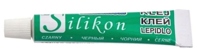 Клей силиконовый черный 8мл
