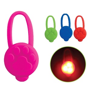 Брелок светодиодный NIGHT CITY Лапка, 66*32мм