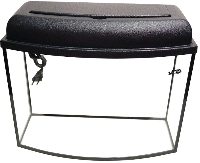 Аквариум Телевизор 25л с Крышкой Черный