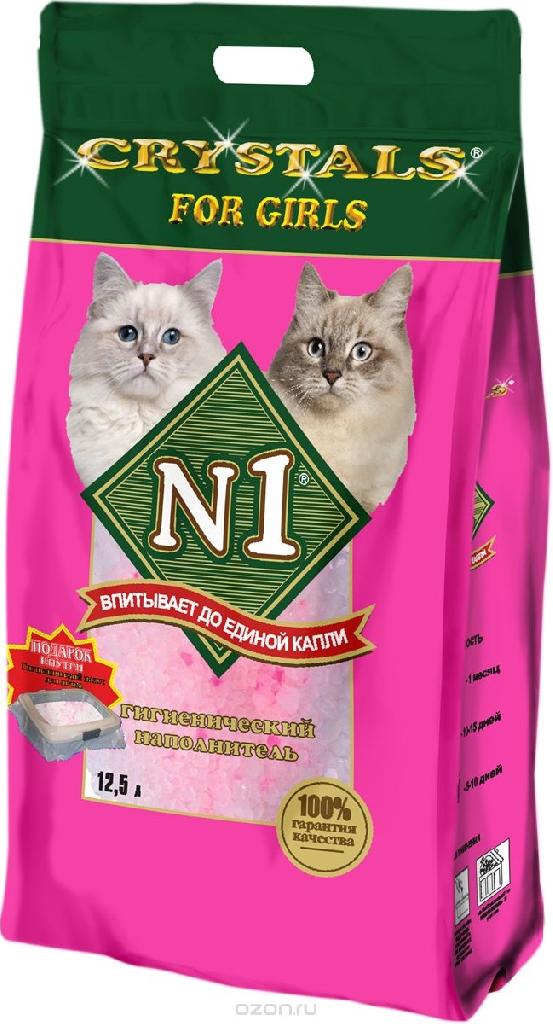 Наполнитель №1 Crystals For Girls силикагелевый 12,5л