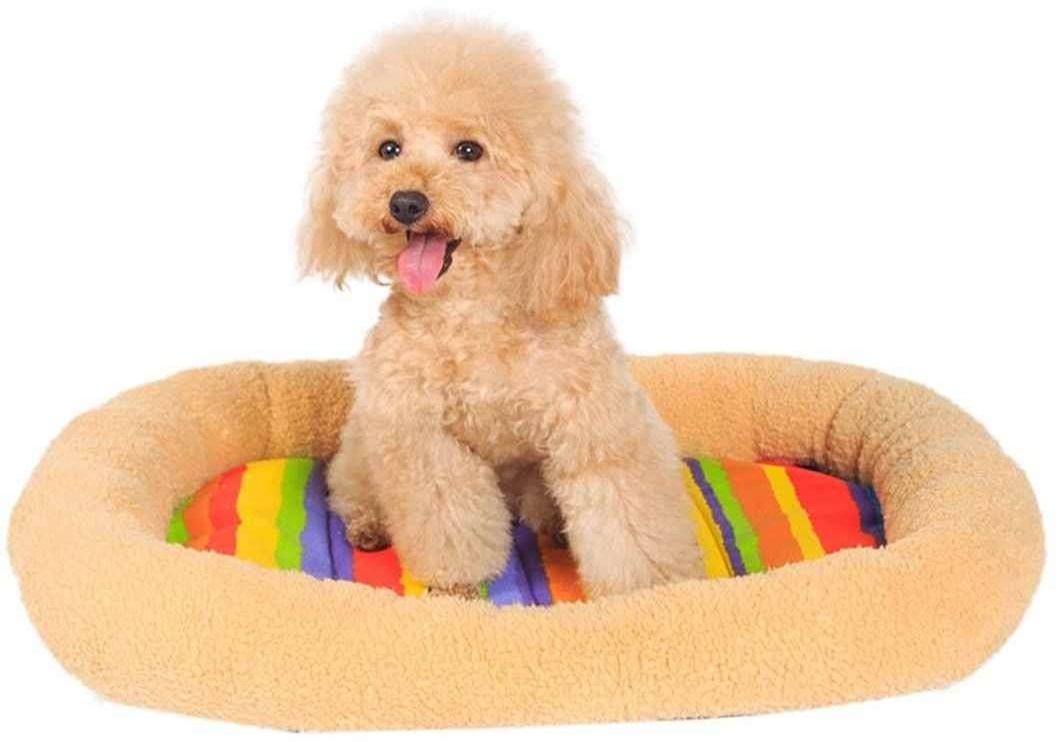 Лежанка для животных "Rainbow" овальная