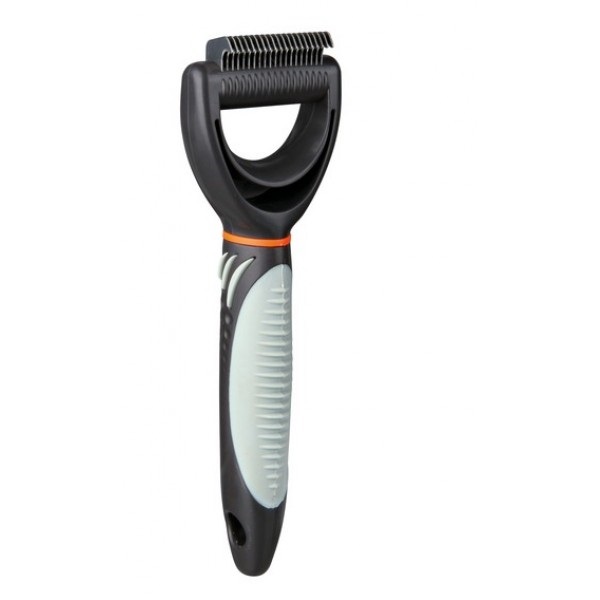 Расческа д/срезки колтунов 7*18см