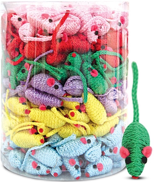 Игрушка NT589 для кошек "Мышь", 50мм