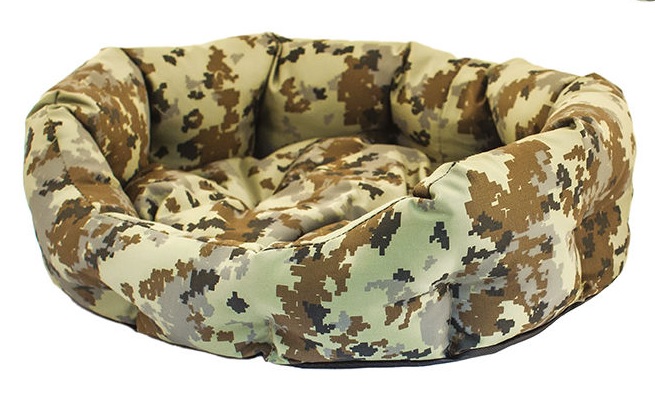 Лежак овальн.пухлый ХАНТЕР-МЕДВЕДЬ №1 40*32*14см 9281