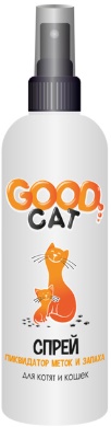 Спрей GOOD CAT для котят и кошек ЛИКВИДАТОР МЕТОК И ЗАПАХА 150мл