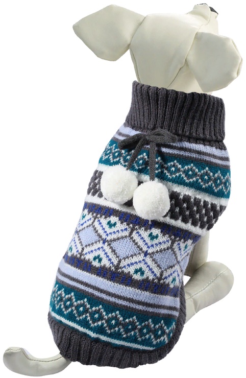 Свитер Помпончики