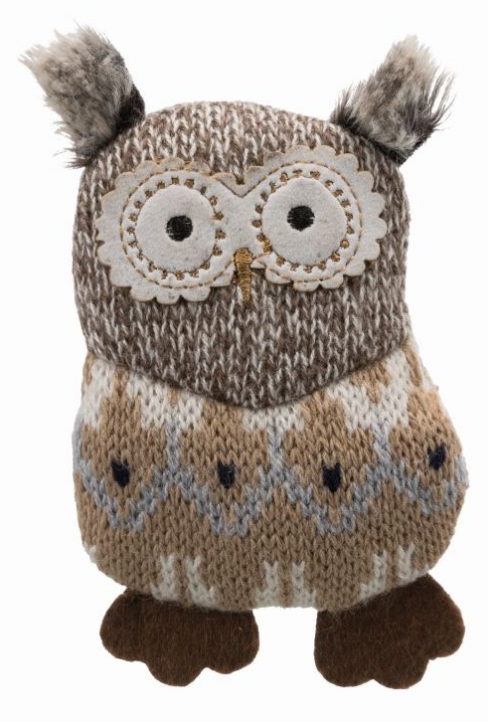 Игрушка мягкая для собак Филин 11см