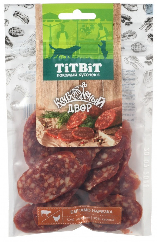 Нарезка Бергамо Колбасный двор 80г