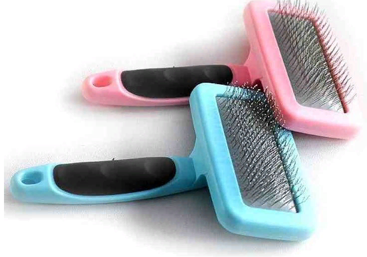 Пуходерка для собак и кошек 14.5*9,5см