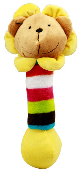 Игрушка для собак "Животные-гантели" 30см