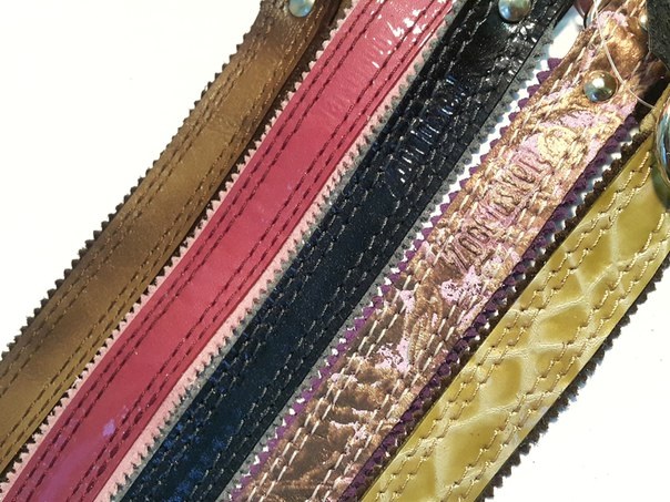 Ошейник двойной строченный ZooMaster в ассортименте