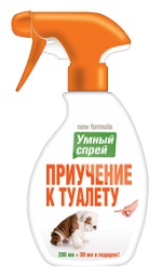 Умный спрей Приучение к туалету д/собак 250мл