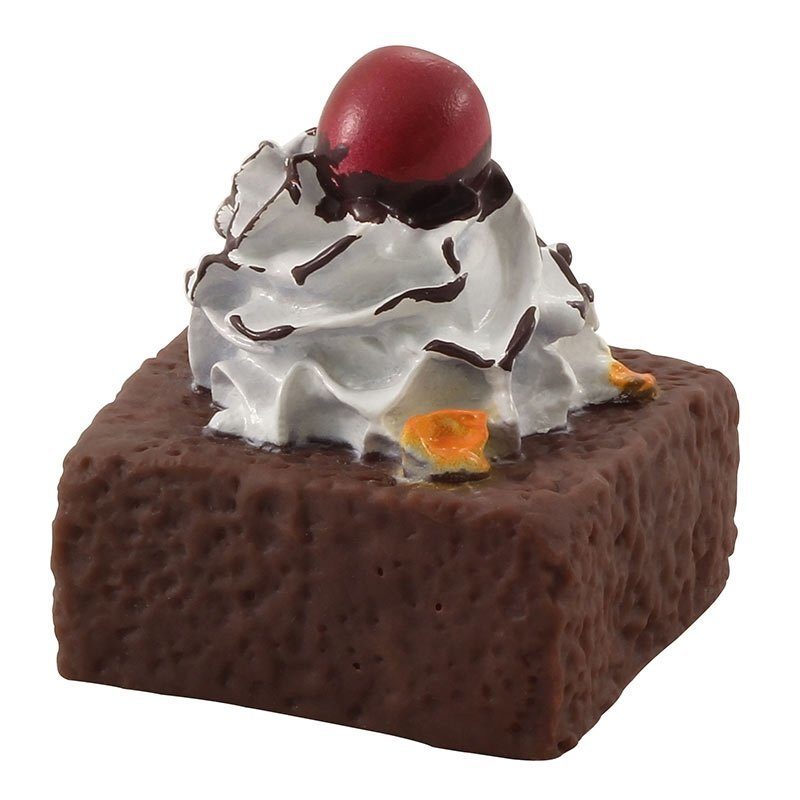 Игрушка для собак из винила "Пирожное шоколадное", 70мм
