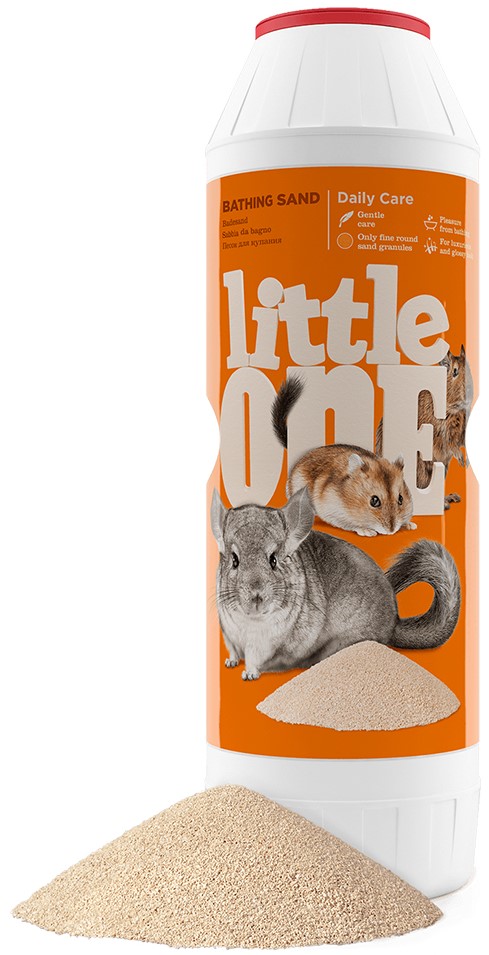 Little One Песок д/купания шиншилл 1кг банка