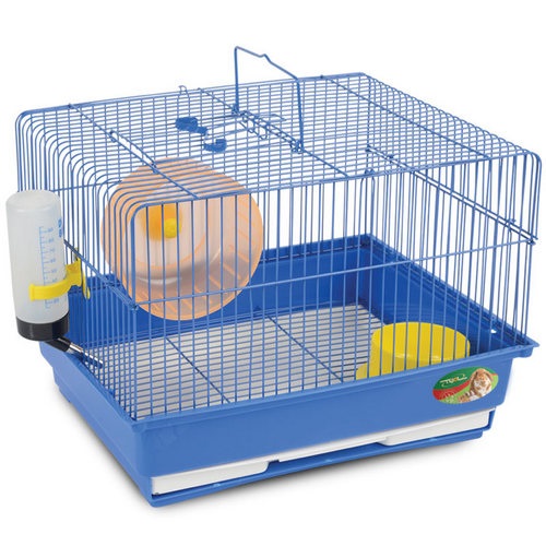 Клетка для мелких животных, эмаль, 330*230*230мм, YD415