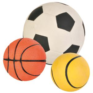 Игрушка для собак Мяч, мягкая резина, 6см