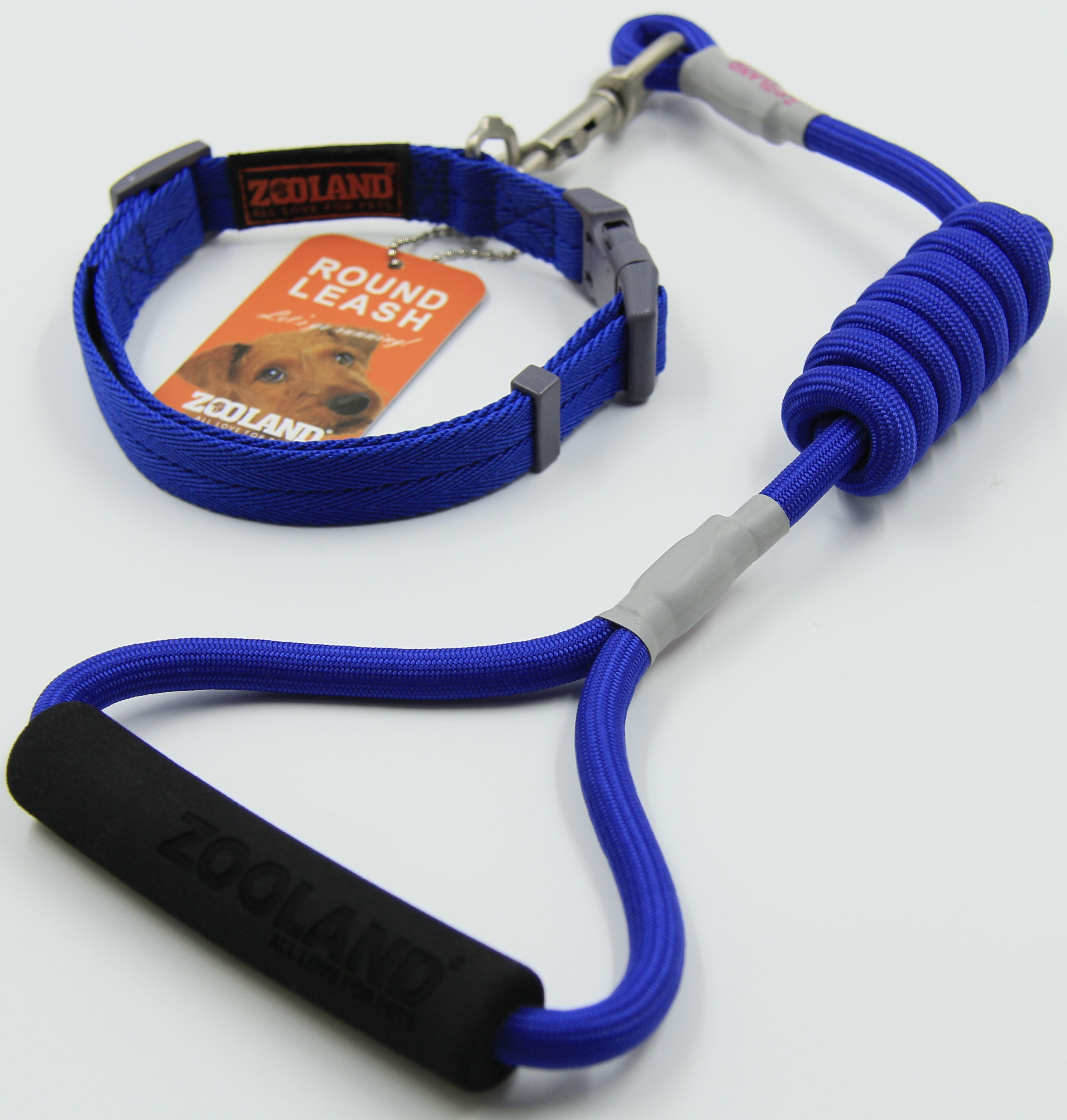 Набор поводок + ошейник