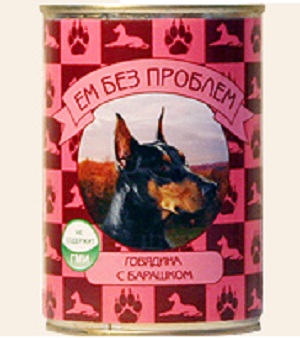 ЕМ БЕЗ ПРОБЛЕМ д/с Говядина/барашек 410г