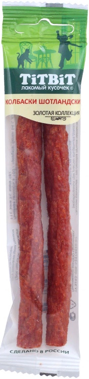 Колбаски Шотландские для кошек Золотая коллекция 20г