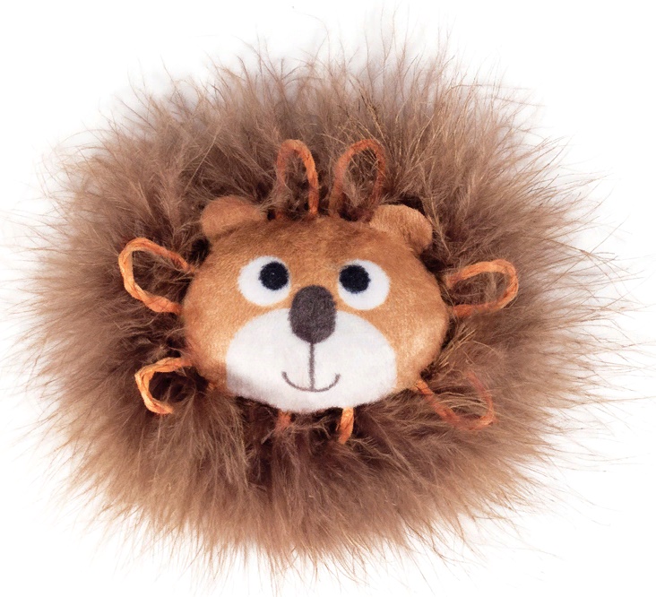 Игрушка для кошек "Львенок", d45мм