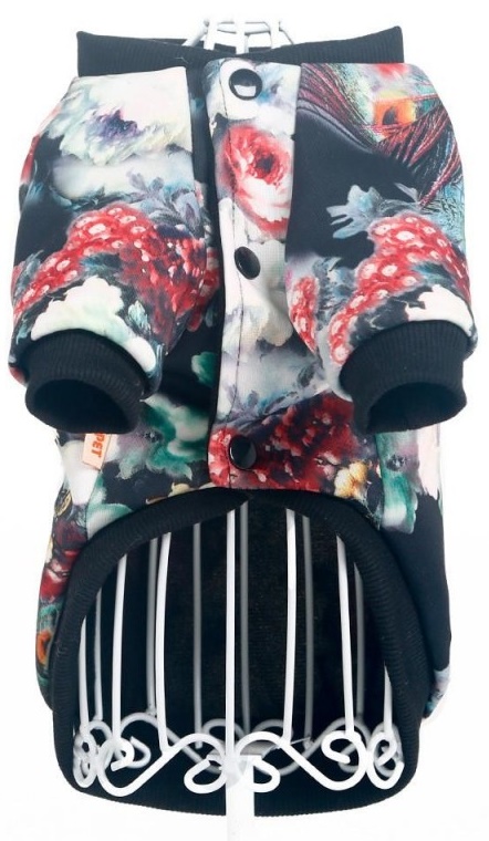 Толстовка для собак Цветы