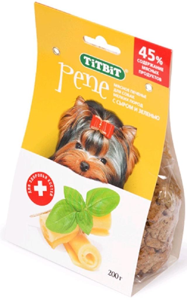 Печенье PENE с сыром и зеленью