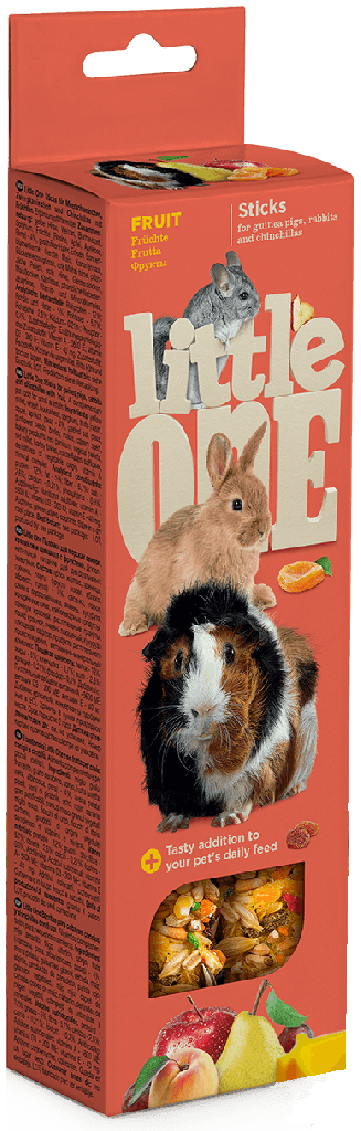 Little One Палочки д/морск.свинок, кроликов, шиншилл с фруктами