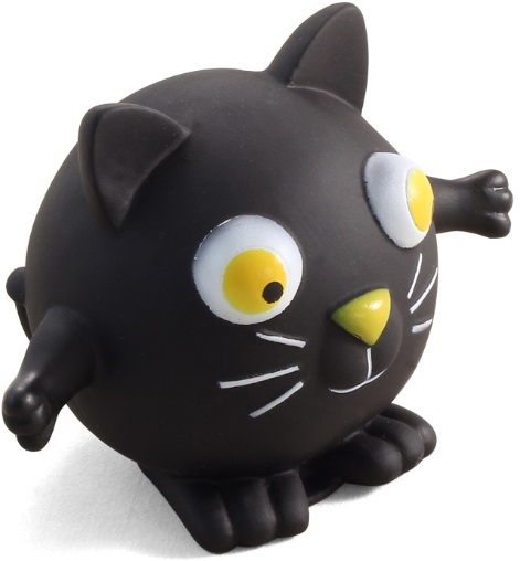 Игрушка для собак из винила "Котик", 85мм