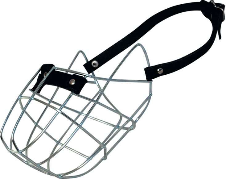 Намордник металлический "Овчарка-сука", 170*110*135мм