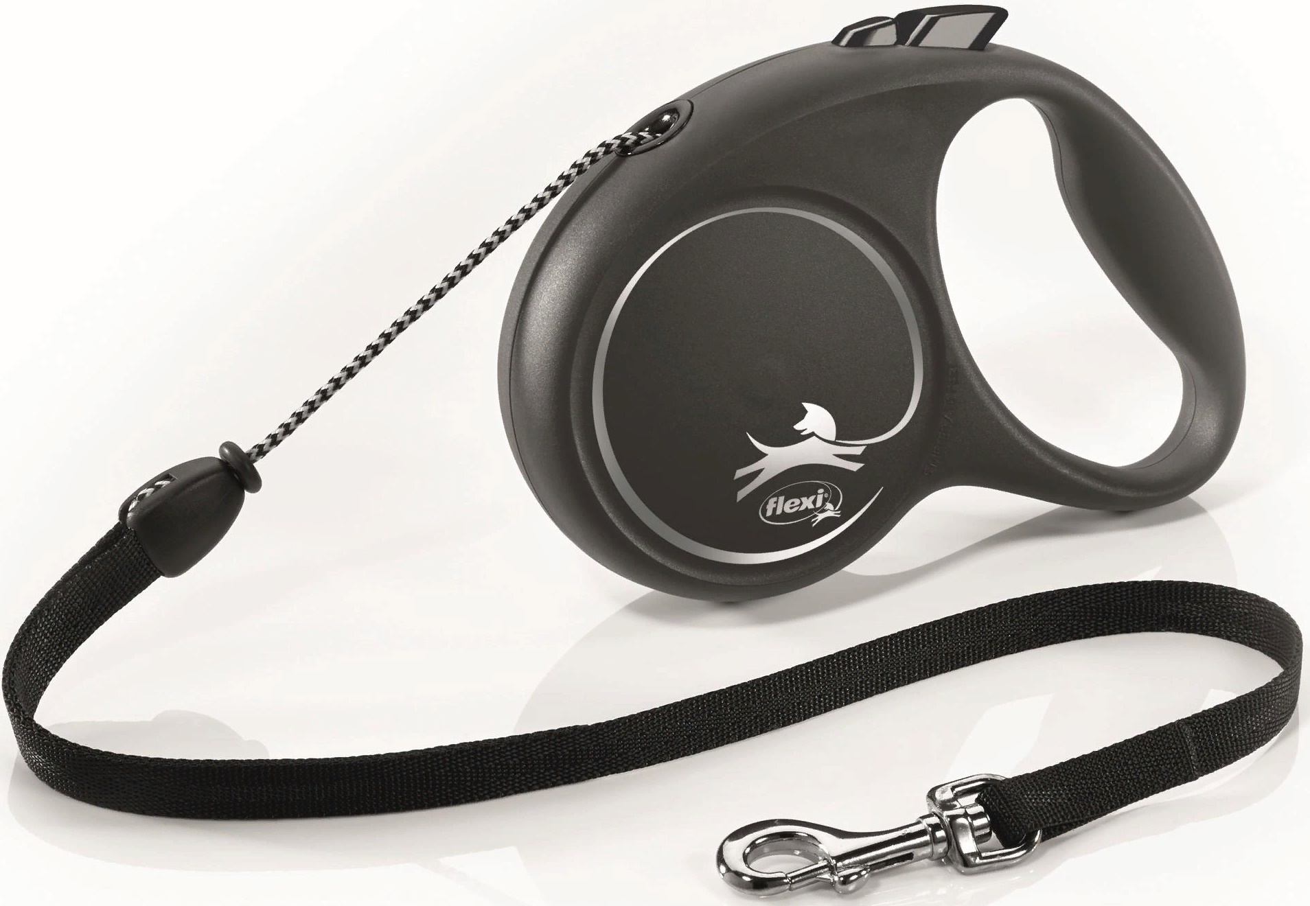 Рулетка FLEXI BLACK DESIGN трос 3м